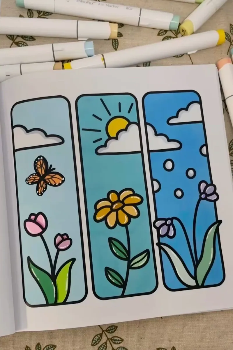 Những hình vẽ cute đơn giản cho mọi độ tuổi