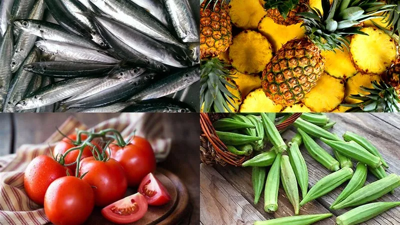 Các nguyên liệu cần thiết để thực hiện món canh