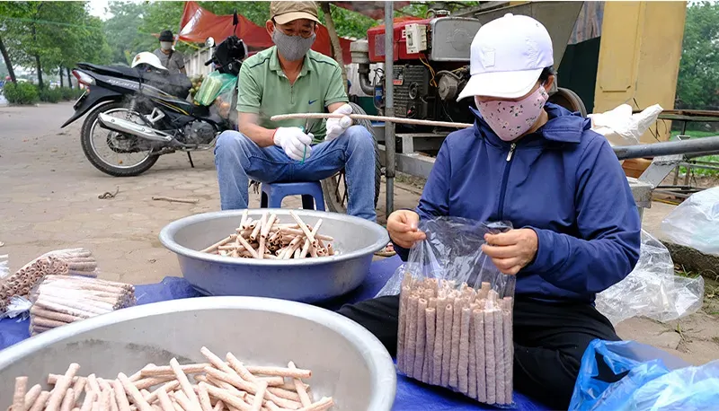 Bỏng gạo thành phẩm