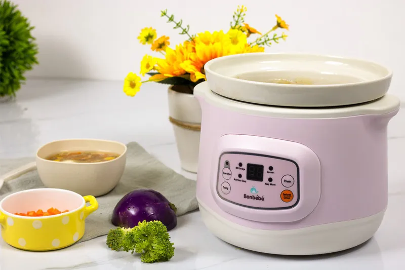 Nồi nấu chậm Bonbébé BB-38 nhỏ gọn cho không gian bếp