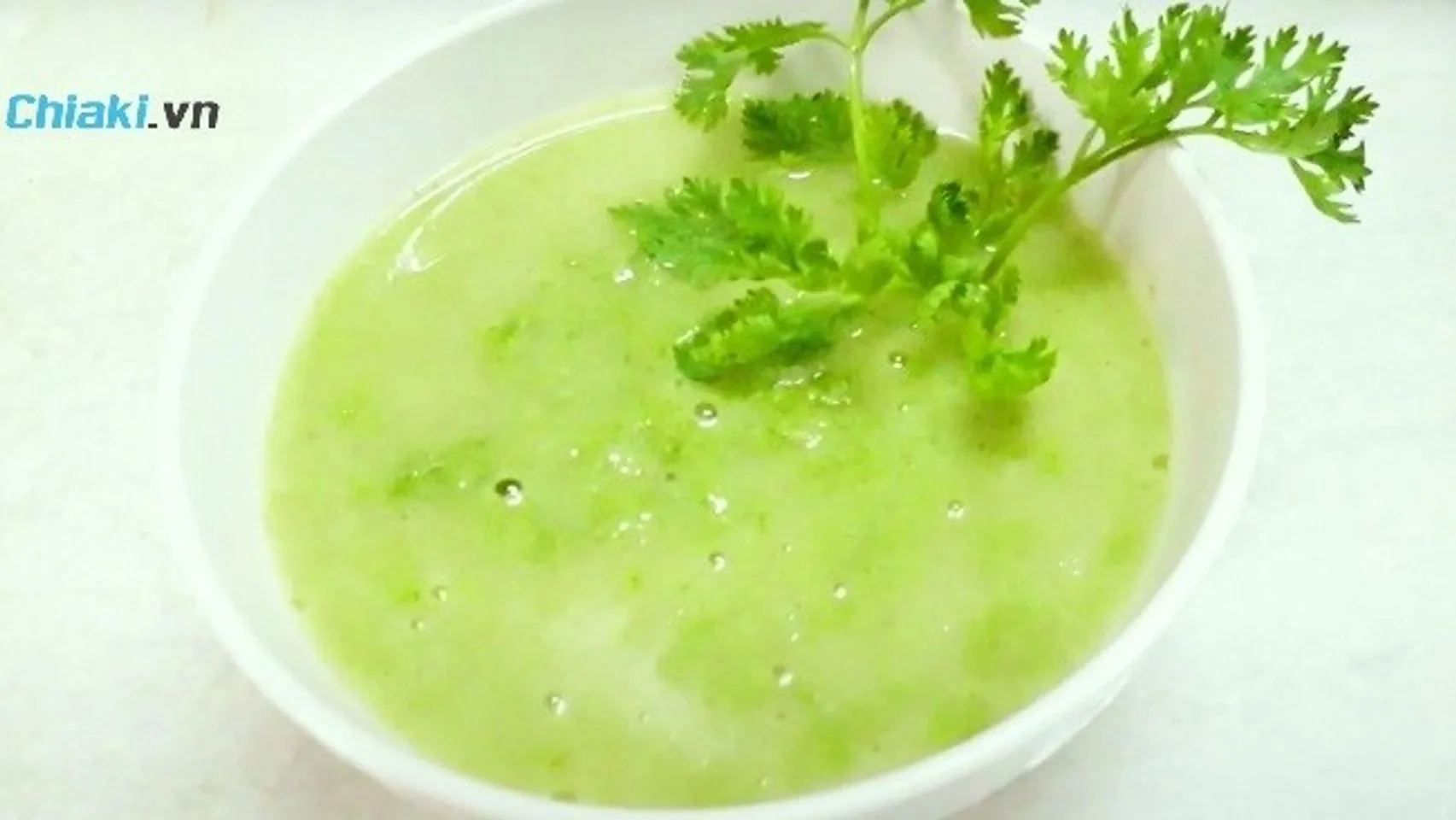 Cháo thịt bò chùm ngây