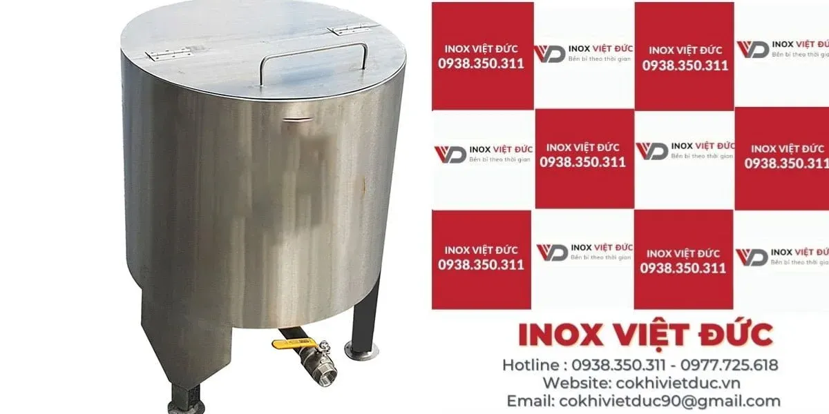 Nồi nấu phở 10 lít bằng inox 304 sáng bóng và bền bỉ