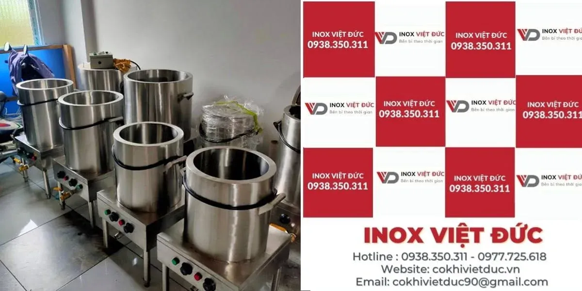 Cấu tạo chi tiết bên trong và hệ thống điện của nồi phở 10 lít