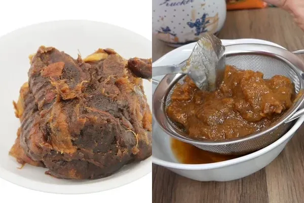 Nước cốt me đậm đặc làm gia tăng vị chua thanh cho sốt