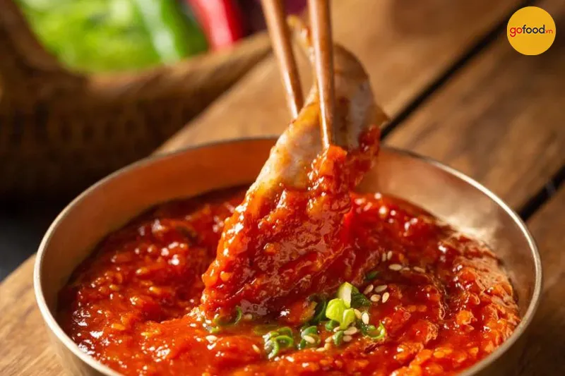 Phần tương chấm theo phong cách Hàn Quốc đậm vị ngon