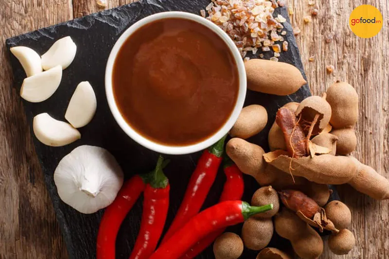 Sốt me dùng chấm thịt nướng rất ngon