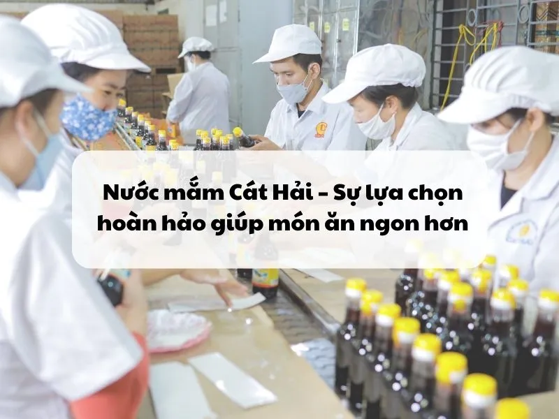 Nước mắm Cát Hải - Sự lựa chọn hoàn hảo giúp món ăn ngon hơn