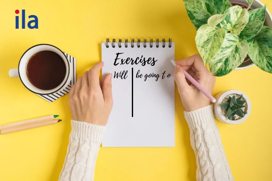 Bài tập thực hành will và be going to