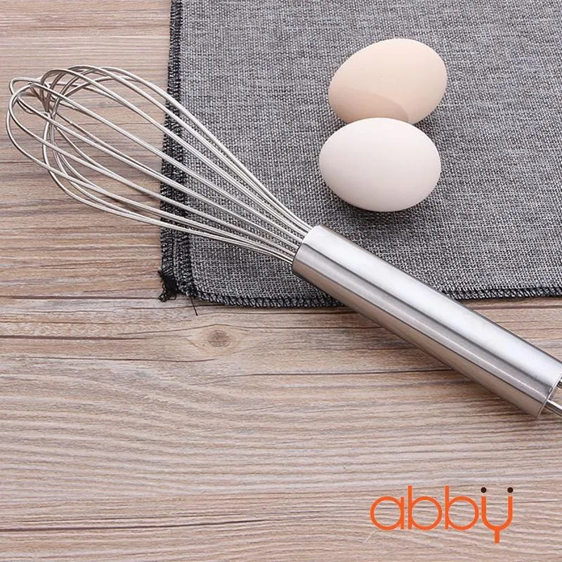 Phới đánh trứng inox 28cm mẫu 2