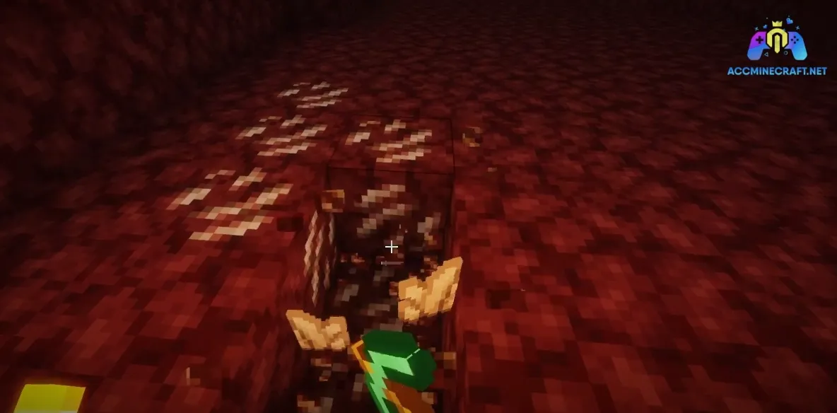 Mỗi quặng cho 1 Nether Quartz khi khai thác