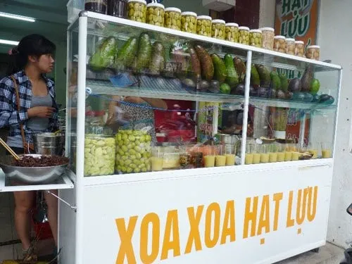 Chè xoa xoa hạt lựu Cô Châm trứ danh đường Hải Phòng Đà Nẵng