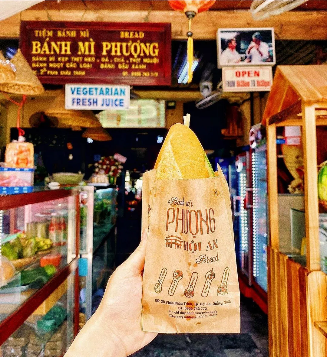 Bánh mì Phượng với nhiều lựa chọn nhân