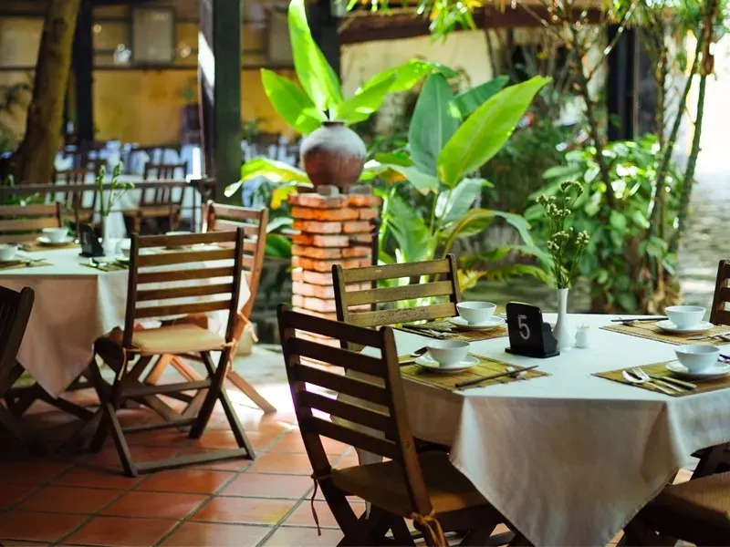 Secret Garden Hoi An có không gian yên tĩnh, thanh tịnh