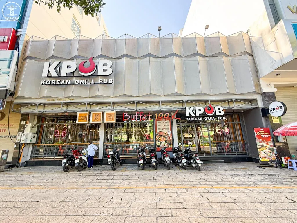 Buffet thịt nướng Hàn Quốc tại K-PUB với đa dạng loại thịt bò, heo, gà