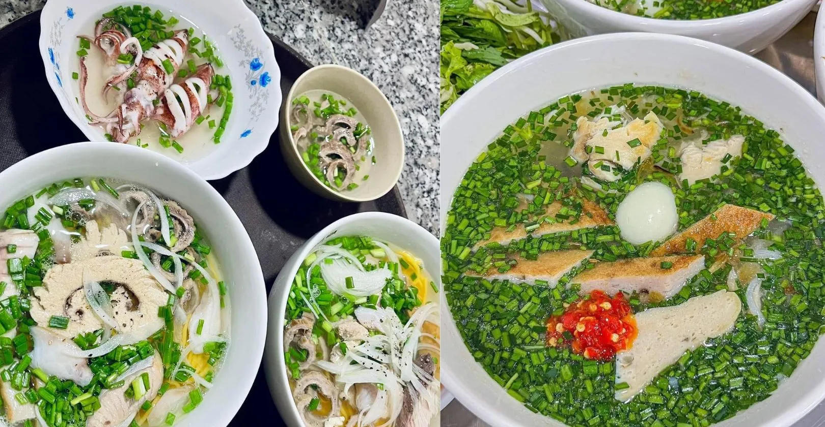 Quán Uyên – Một quán ăn sáng mở sớm hội tụ gần như đầy đủ các món ăn sáng đặc trưng của Phú Yên