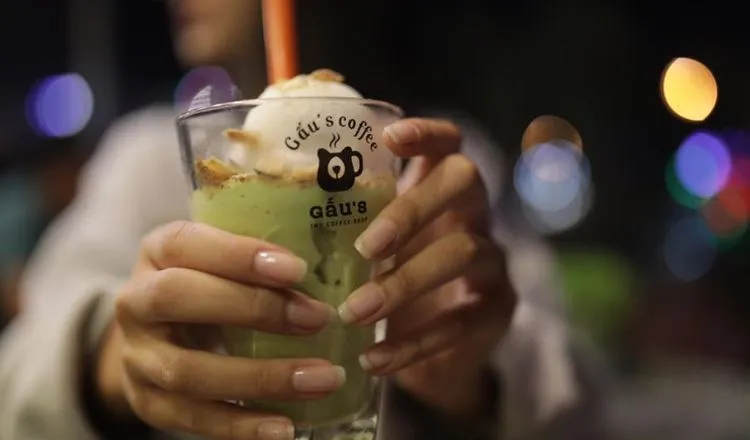 Kem bơ Gấu's Cafe