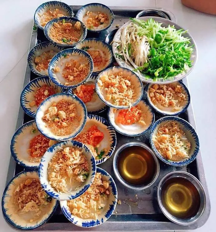 Quán ăn ngon ở Thủ Dầu Một Bình Dương - Bánh bèo chén Bàu Bàng