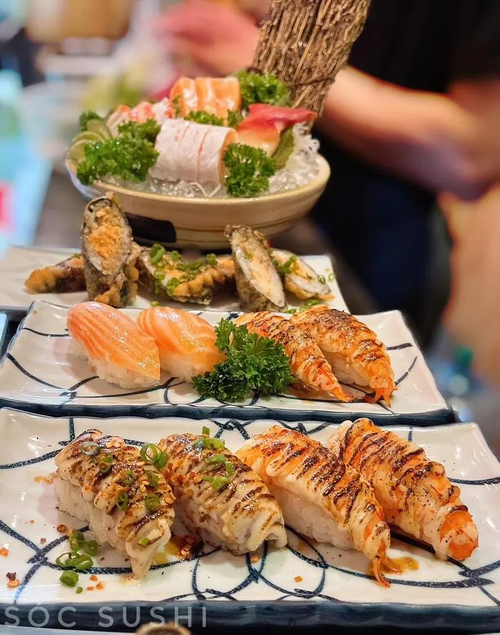 Quán ăn ngon ở Thủ Dầu Một Bình Dương - Sóc Sushi