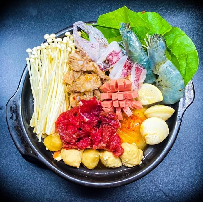Món ăn đa dạng tại Mr.Pan Kimbap