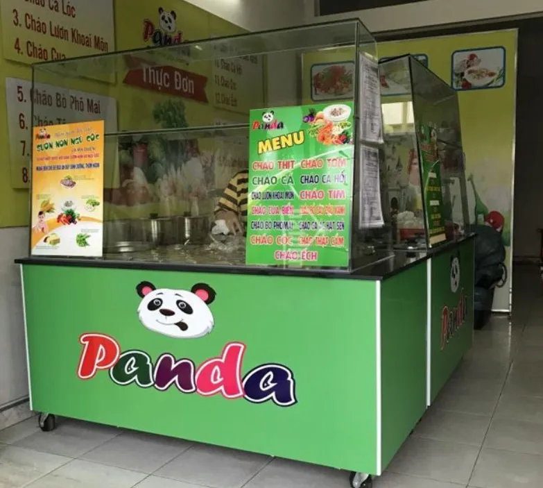 quầy cháo dinh dưỡng