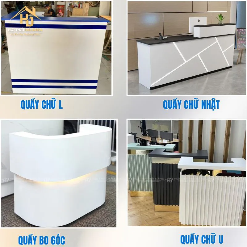 Các kiểu quầy thu ngân