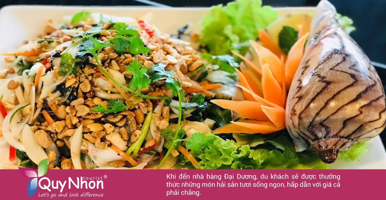 Hải sản tươi sống tại nhà hàng Đại Dương