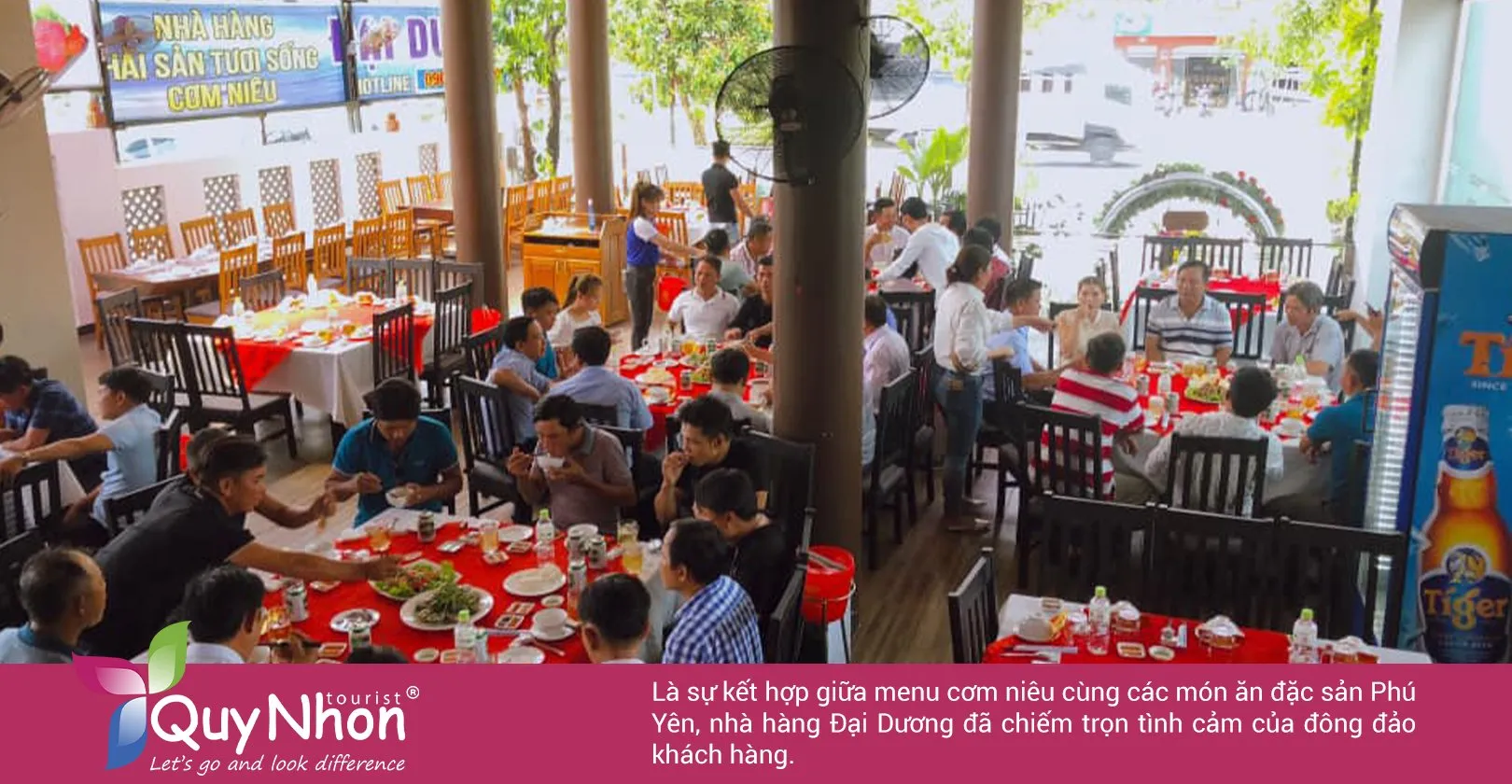 Nhà hàng Đại Dương với cơm niêu và đặc sản Phú Yên