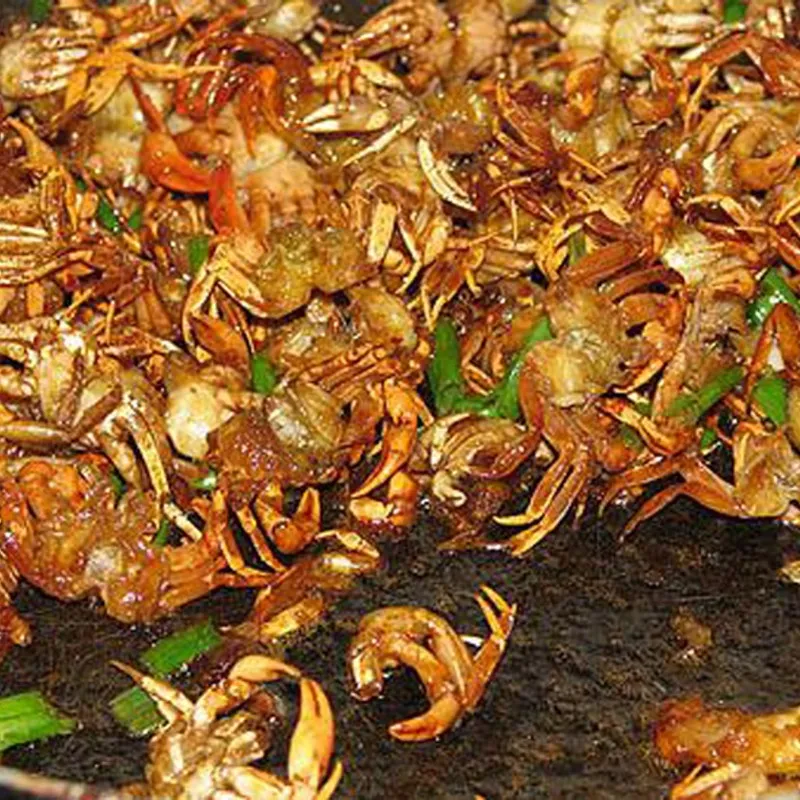 Rang cua đồng với sốt me béo ngậy