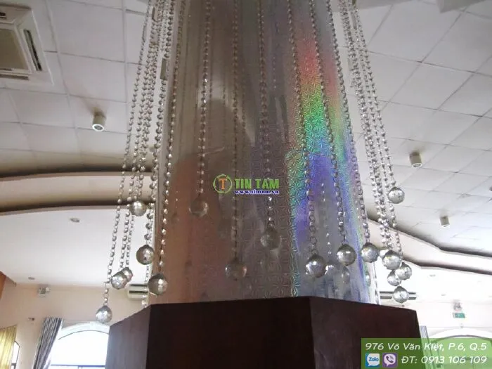 Rèm vải đẹp tại TP.HCM - Không gian nhà hàng Phong Lan