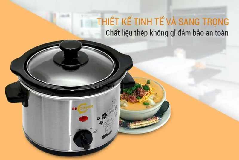 Nồi BBCooker BS15 với cơ chế chống trào độc quyền