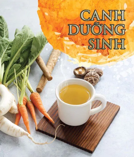 Nguyên liệu canh dưỡng sinh ngưu bàng gồm củ ngưu bàng, cà rốt, củ cải trắng, lá củ cải và nấm đông cô