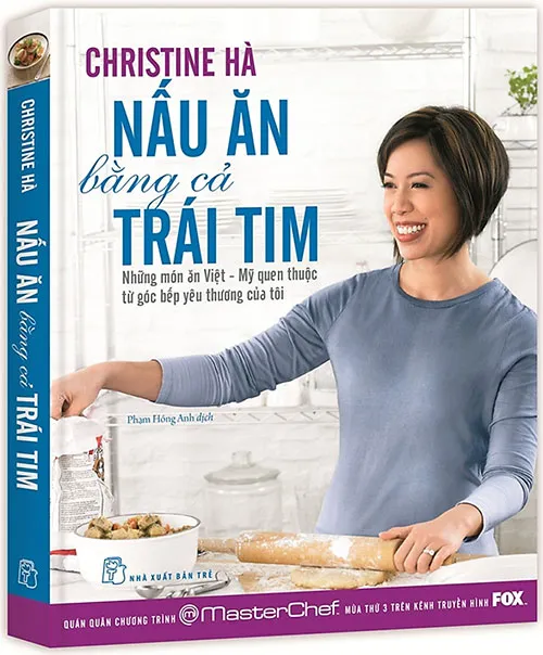 Bìa sách Nấu Ăn Bằng Cả Trái Tim