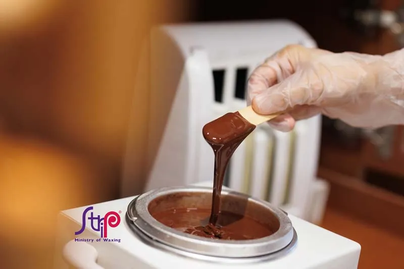 Hình ảnh sáp wax nóng chuyên dụng có thành phần từ Chocolate