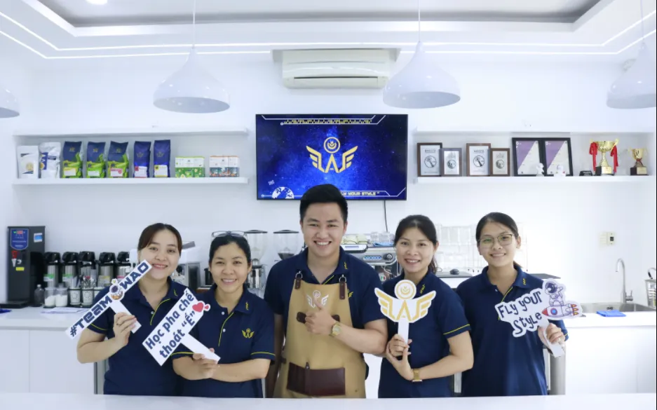 WAO COFFEE dạy nghề pha chế