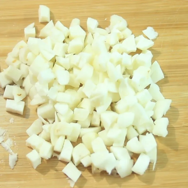 Bước 1 Sơ chế củ năng