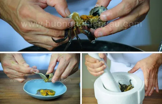 sơ chế cua đồng