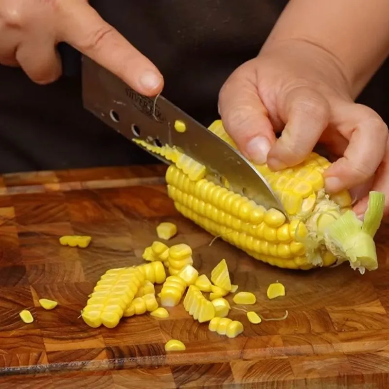 Bước 1 Sơ chế ngô