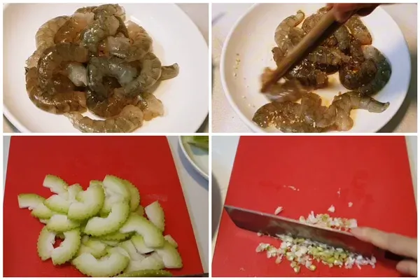 Sơ chế nguyên liệu theo hướng dẫn