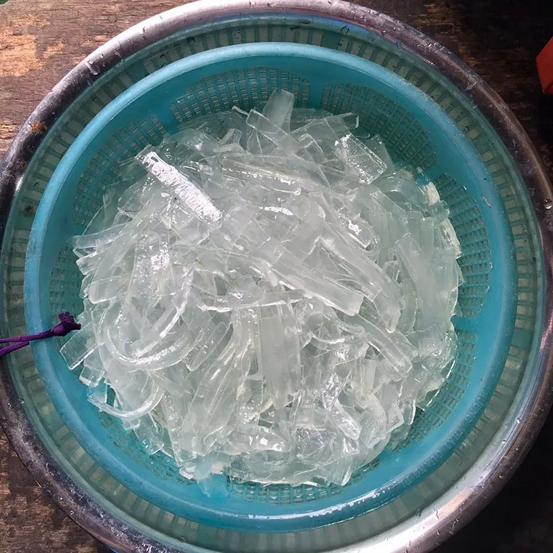 Nha đam đã sơ chế và ướp đường