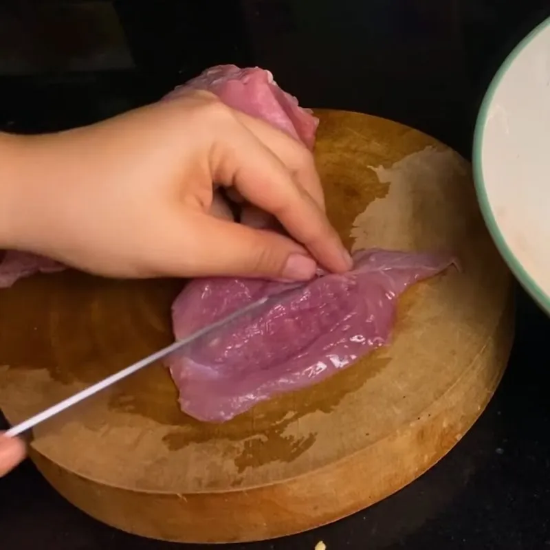 Sơ chế thịt heo