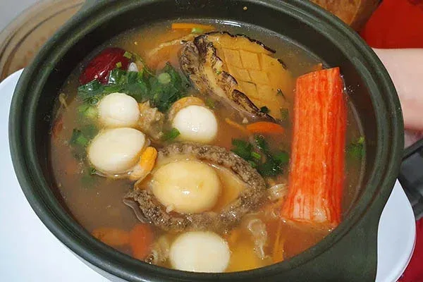 Sò điệp thêm vị ngọt tự nhiên cho súp