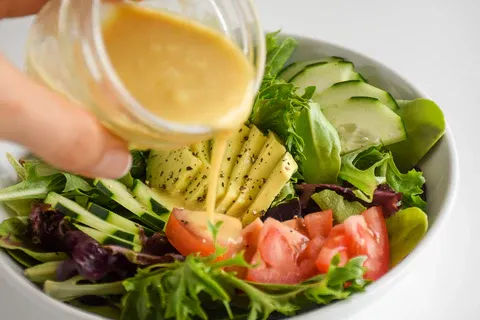 Hỗn hợp sốt mù tạt mật ong sánh mịn