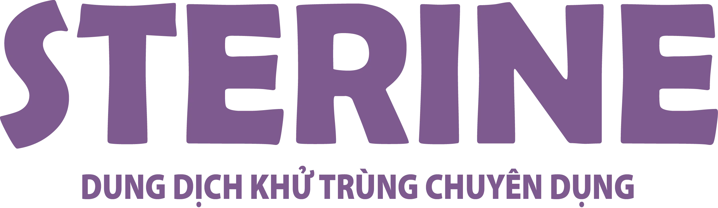 Logo dung dịch sát khuẩn Sterine chuyên dụng đạt chuẩn y tế 2026