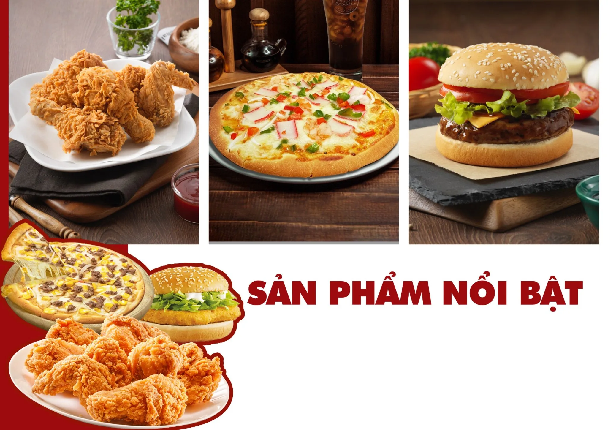 gà rán street food