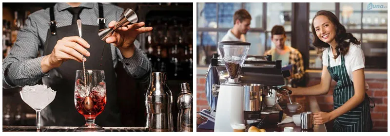Sự khác biệt giữa nghề Bartender và nghề Barista trong năm 2026