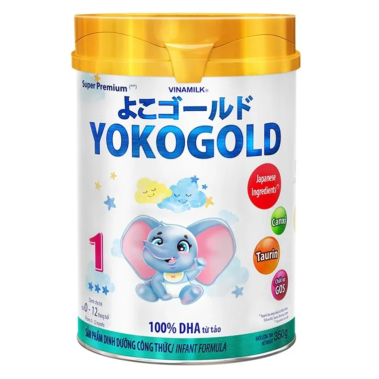 Vinamilk Yoko Gold với thành phần DHA từ tảo tự nhiên