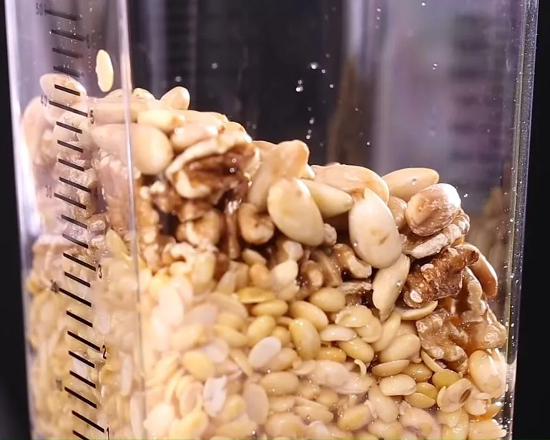 Xay hỗn hợp hạt thật mịn