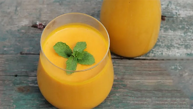 Sữa bí đỏ béo ngậy giàu Vitamin A giúp tăng cường thị lực hiệu quả