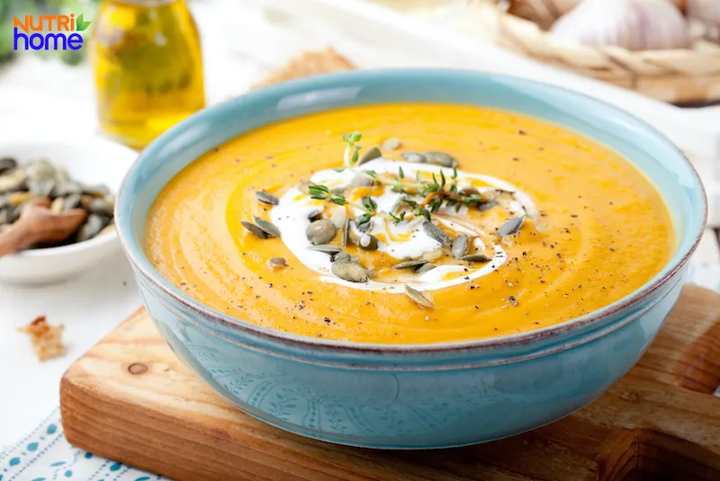 Súp bí đỏ phô mai béo ngậy