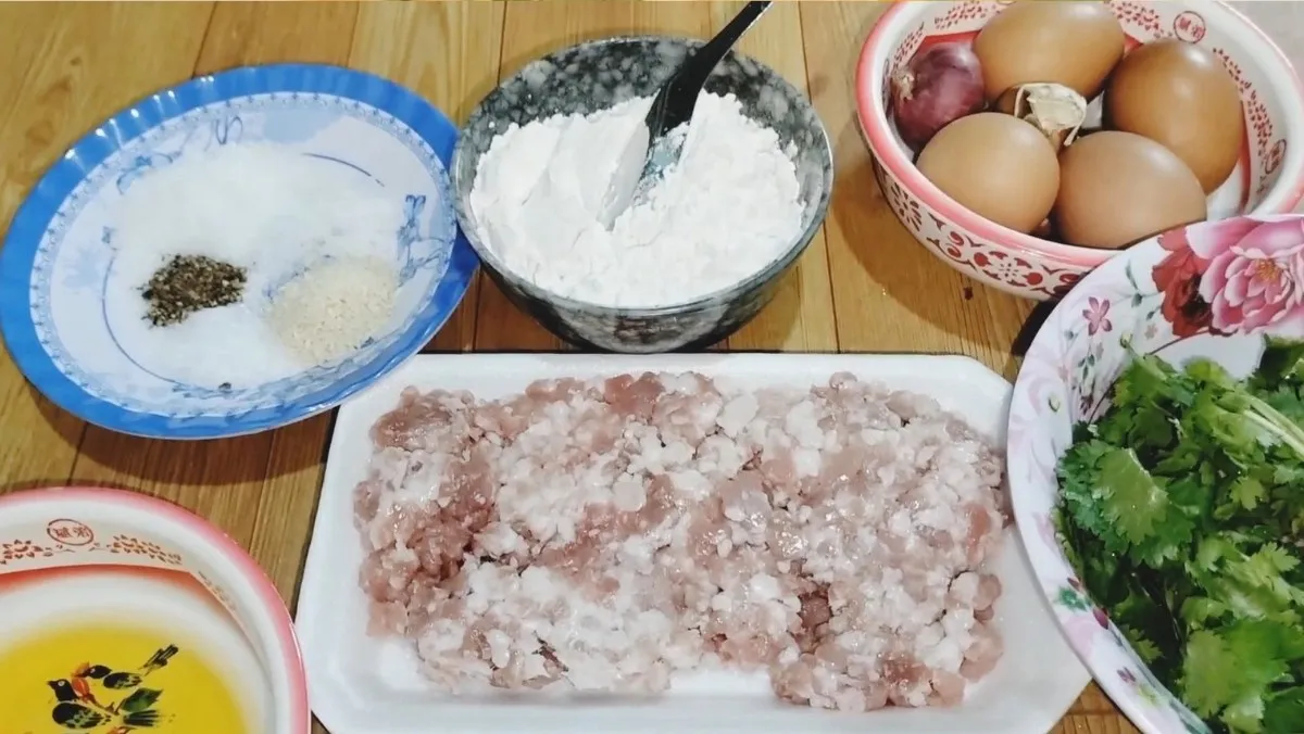 Nguyên liệu món ăn cách nấu súp thịt băm